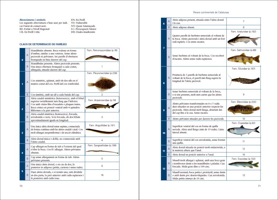 Peixos continentals de Catalunya sample page